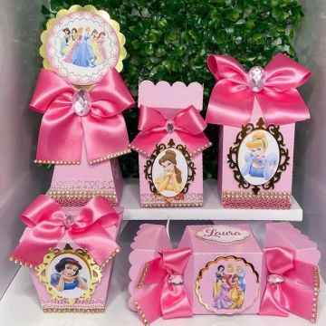 Kit de Caixas Decorativas para Festa Infantil