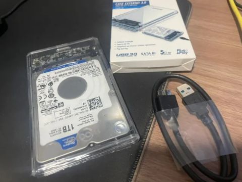 HD Externo 1TB Western Digital