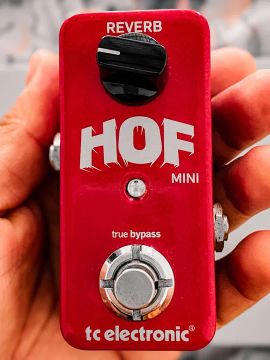 Pedal de Reverb HOF TC Eletronics