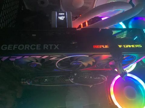  placa de video 4060 rog strix 8 giga OC EDITION