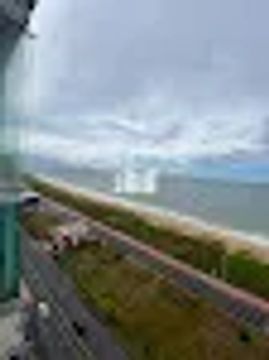 Ed. Vera Cruz- 3 qts- 1 suíte- 84 m²- frente mar- 2 vagas cobertas- lazer completo. m8q1Z