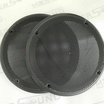 Par de telas. 6". Preta. Nova.