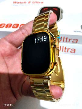 SMARTWATCH IWO 9 ULTRA GOLD ORIGINAL 
