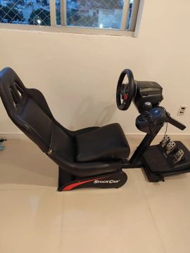 Cockpit Extreme Racing Stock Car + Logitech G29 (Volante, Pedais e Cambio)