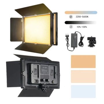 Vedo U800 Led Iluminador De Led 1120 Leds 3200k-5600k