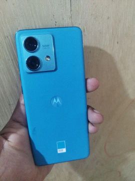 Moto Edge 40 touch queimado 