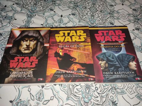 Livros Star Wars Darth Bane - Trilogia Completa