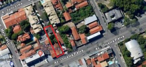 Terreno à venda, 606 m² por R$ 1.100.000,00 - Cidade dos Funcionários - Fortaleza/CE