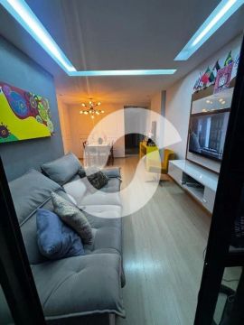 Apartamento de 90 m² na Presidente Backer - Santa Rosa - Niterói - RJ, à venda por R$ 750.