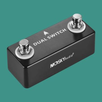 Pedal Mosky Dual Switch + cabo TRS p10