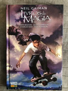 Os livros da magia capa dura.