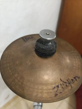 Prato Zildjian Edge Flash Splash, de 6 polegadas, em ótimo estado, com som lindo!