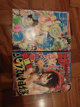 Revista Shonen Jump - Edições Hunter x Hunter e Fire Force