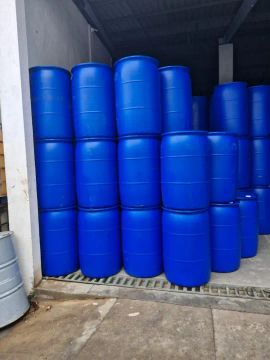 Tambor de Plástico Azul 200 Litros - Ideal para Armazenamento