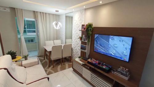 Apartamento venda, 2 quartos, varanda - Próximo Unime e Parque Shopping