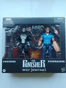 Justiceiro Marvel Legends Punisher e Bushwacker