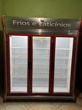 Expositor de frios de laticínios