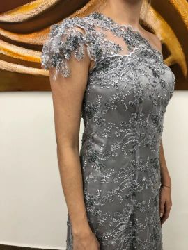 Vestido de festa - Prata