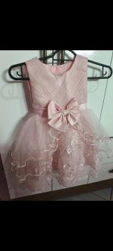 Vestido de Festa Infantil 
