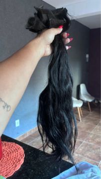 Mega cabelo indiano 60 cm