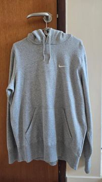 Blusa masculina de Moletom Nike Cinza - Tamanho M