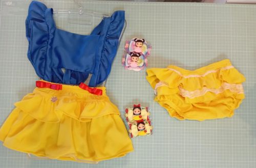 Fantasia branca de neve baby 
