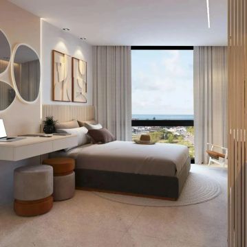 Lindo Flat em  Ponta de Campina - Cabedelo - PB 190m da Orla.