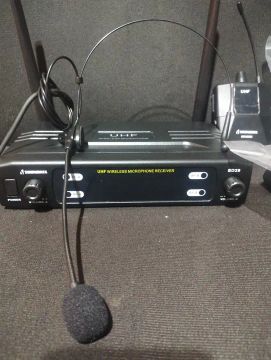 Microfone Sem Fio UHF para Palestras e Eventos