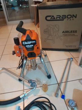 Maquina de pintura airless carbom usada 