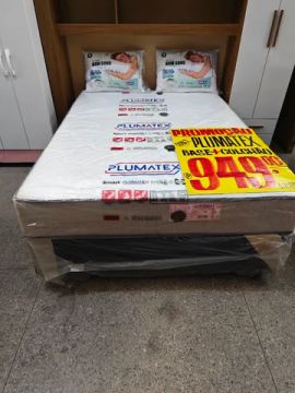 Cama box de casal PLUMATEX MOLAS ENSACADAS 