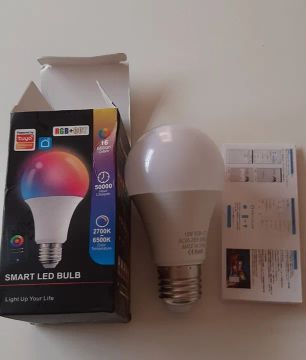 Lâmpada Colorida Tanya RGB 10W - nova