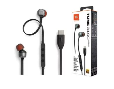 Fone De Ouvido Com Fio Jbl Tune 310c Usb-c *ler Anúncio*.