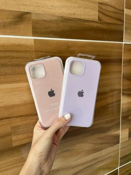 Case iPhone 13 - Nude e lilás 