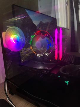 PC Gamer RGB com Gabinete Iluminado!