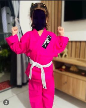 Kimono Infantil Pink - Tamanho M2