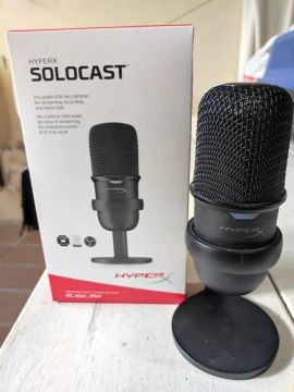 Microfone Gamer HyperX Solocast USB 