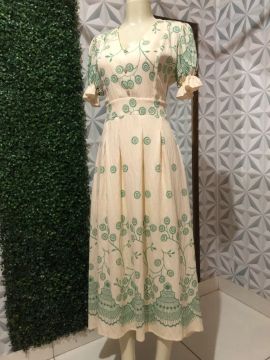 Vestido Floral Vintage