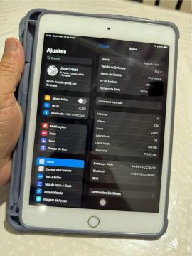 iPad Mini 4 128GB - impecável