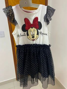 Vestido Minnie Mouse Infantil