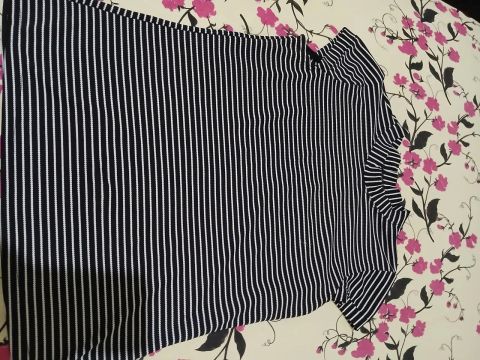 Blusa listrada feminina