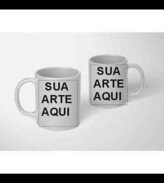 Caneca personalizada com sua arte, foto ou logo
