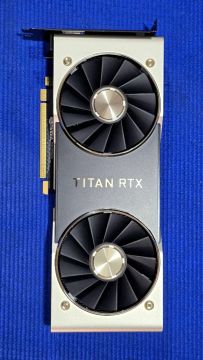 NVIDIA Placa de Vídeo Titan RTX 24GB GDDR6 Impecável  