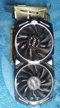Faço rolo troca MSI RADEON RX 470 ARMOR 4G OC GDDR5 256Bit