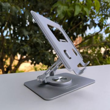 Suporte de mesa para tablet iPad EC9105 metálico reforçado 