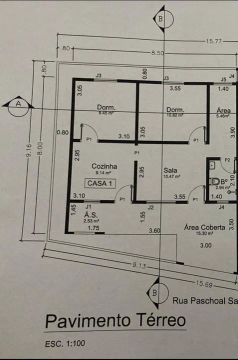 Terreno em ótima localização - 92,17m²