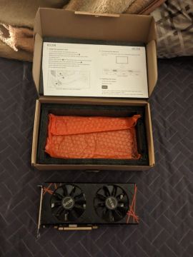 RX580 8GB DDR5 COM DEFEITO 