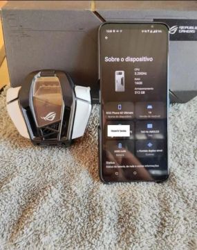 Rogphone 6D ultimate 16/512 tela de 165hz