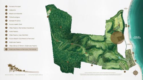Lote à Venda no Condomínio Estâncias Reserva Trancoso, Praia de Itapororoca, Porto Seguro 