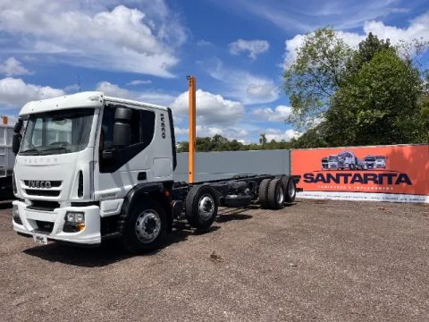 Iveco Tector 240E25 8X2 2011 Caminhão Bitruck No Chassi Cabine Leito Revisado Único Dono