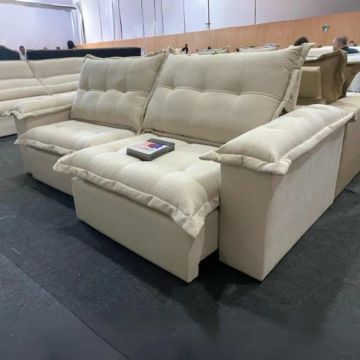 sala sofa retratil e reclinavel de 4 lugares 